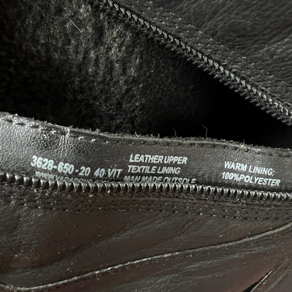 Urban Outfitters Vagabond Leather Boots Chunky Heel Platform Whimsigoth Booties - Picture 4 of 9